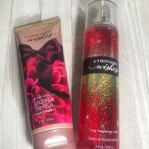 Thousand Wishes bath and body 2 set